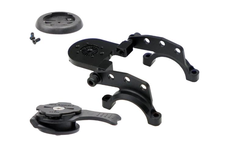 [レックマウントプラス]ライド オンバッグ ハンドルバー専用ベースマウント ステム側 拡張アームセット【R+B-DM35DarmSet】「拡張パーツのみ ベースマウント側(R+B-DM35)は必要。1枚目画像が販売商品」