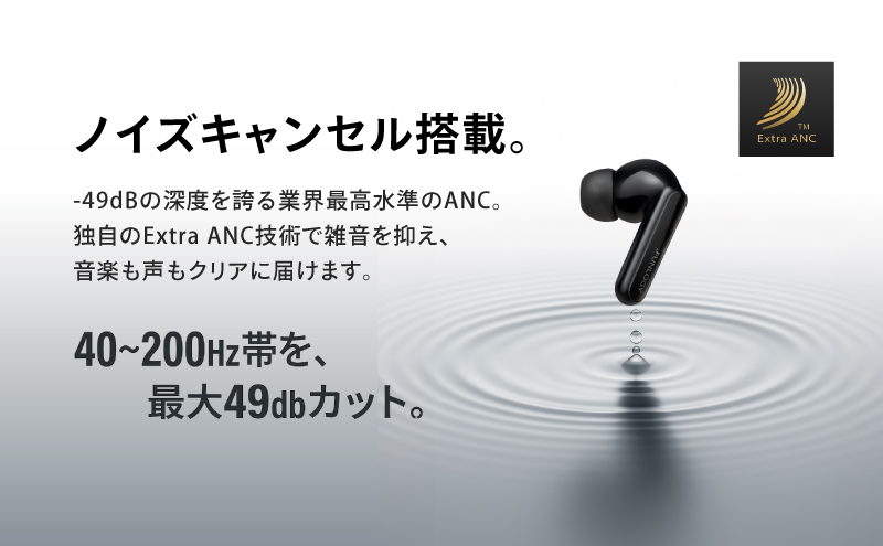 FUNLOGY Earbuds / 完全ワイヤレスイヤホン　ホワイト　家電 音楽 イヤホン ワイヤレス 急速充電 軽量 低遅延 IPX5防水 防汗 通勤 通学 千葉県 千葉市