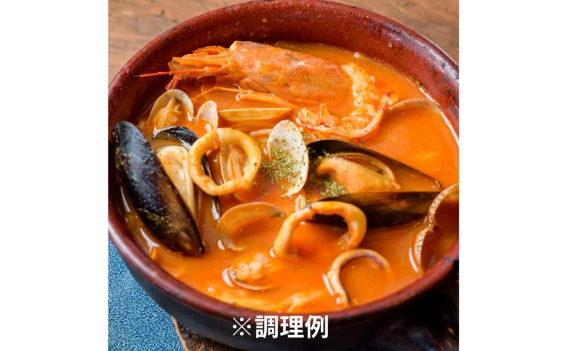 てんこ盛り魚介のペスカトーレスープ　スープ  ペスカトーレ リゾット 自家製 簡単調理 専門店の味 千葉市 千葉県