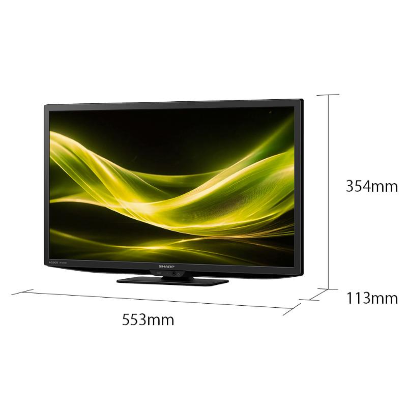 シャープ SHARP 【AQUOS(アクオス) 24V型 液晶テレビ  2T-C24GE1】