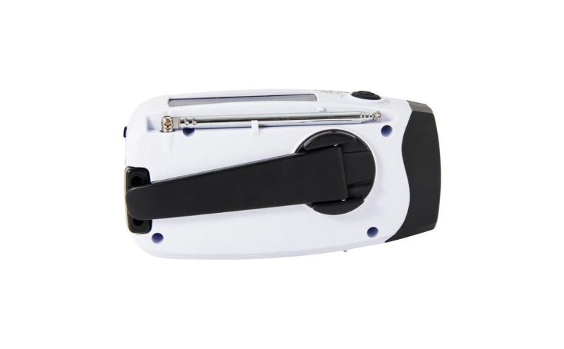 ホームコーディ　FM/AM充電ラジオ　ホワイト イオンリテール 家電