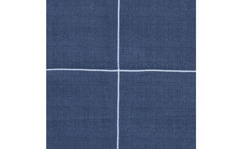 ホームコーディ　掛ふとんカバー（柄）　セミダブルロング　ネイビー1 イオンリテール 寝具