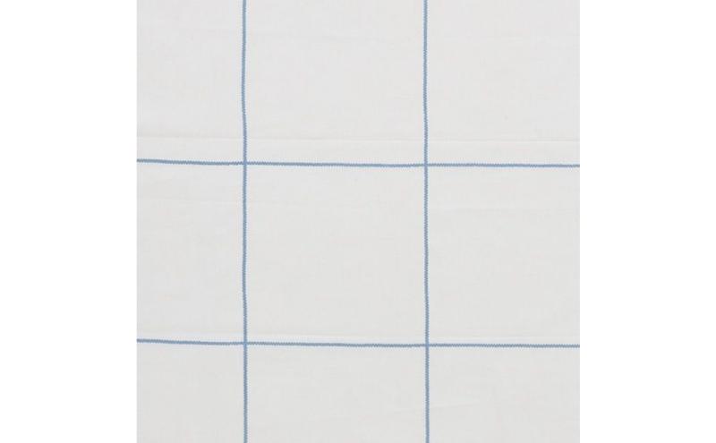 ホームコーディ　まくらカバー（柄） 43cm×63cmまくら用 ブルー1 イオンリテール 寝具