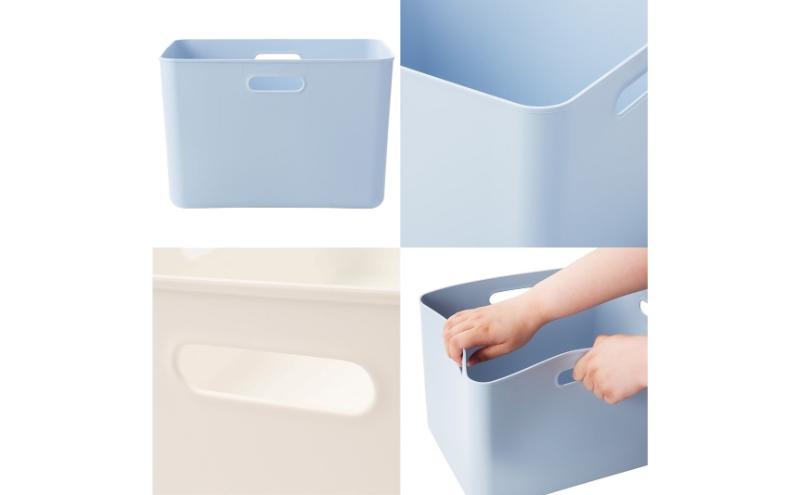 ホームコーディ　やわらか収納ボックスレギュラー深型　ホワイト　2個入 イオンリテール 家具