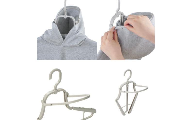 ホームコーディ　乾きやすい　パーカーハンガー　3本入 イオンリテール 日用品