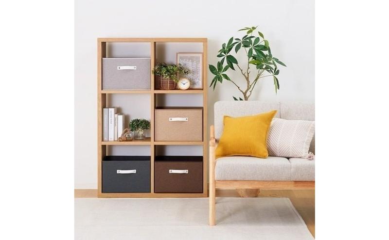 ホームコーディ　インナーボックス　ダークグレー 2個セット イオンリテール 日用品