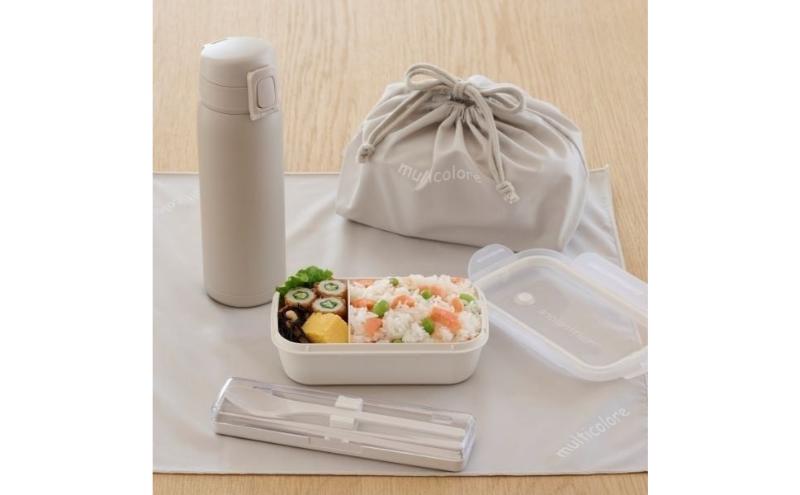 ホームコーディ　ふんわり盛れるシンプルランチボックス1段　アイボリー イオンリテール 日用品