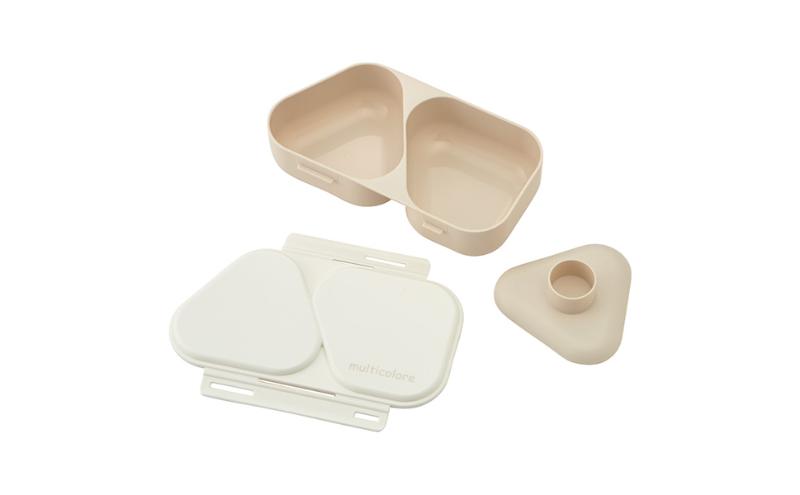 ホームコーディ　おにぎりランチボックス1段　グレージュ イオンリテール 日用品