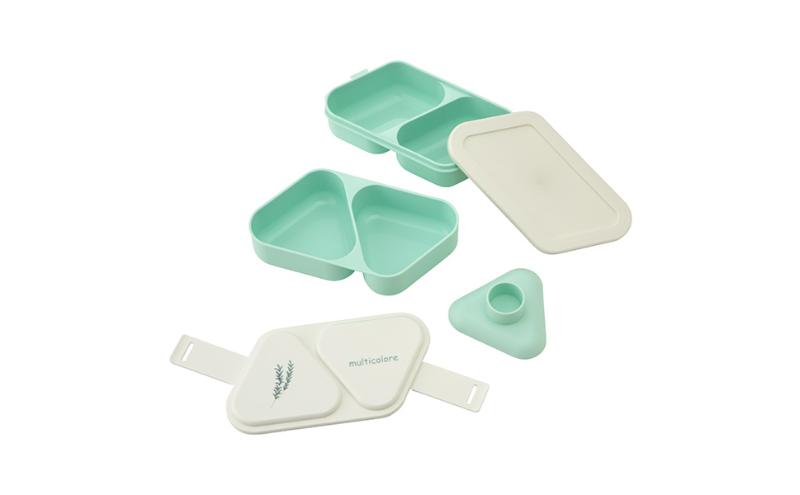 ホームコーディ　おにぎりランチボックス2段　ピンク イオンリテール 日用品