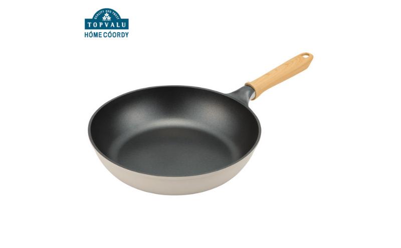 ホームコーディ　ガス火対応　ダイヤモンドコーティング　軽量フライパン　28cm イオンリテール 調理　料理