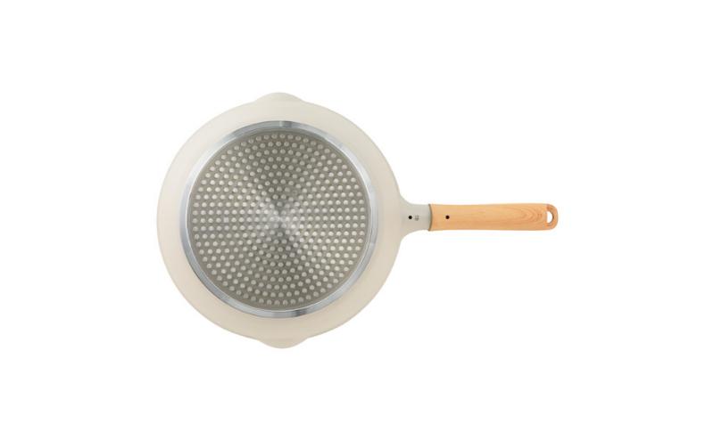 ホームコーディ　ガス火対応　ダイヤモンドコーティング　軽量フライパン　20cm　深型 イオンリテール 調理　料理