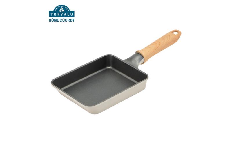 ホームコーディ　IH対応　ダイヤモンドコーティング　軽量玉子焼き器 イオンリテール 調理　料理