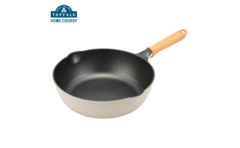 ホームコーディ　IH対応　ダイヤモンドコーティング　軽量フライパン　28cm　深型 イオンリテール 調理　料理