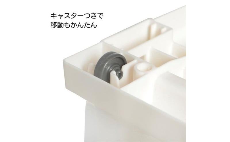 ホームコーディ 　木製天板ストッカー 組立式　4段 イオンリテール 日用品