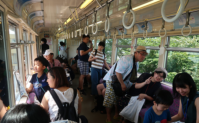 千葉都市モノレール貸切列車・車両基地見学 ４０名様まで