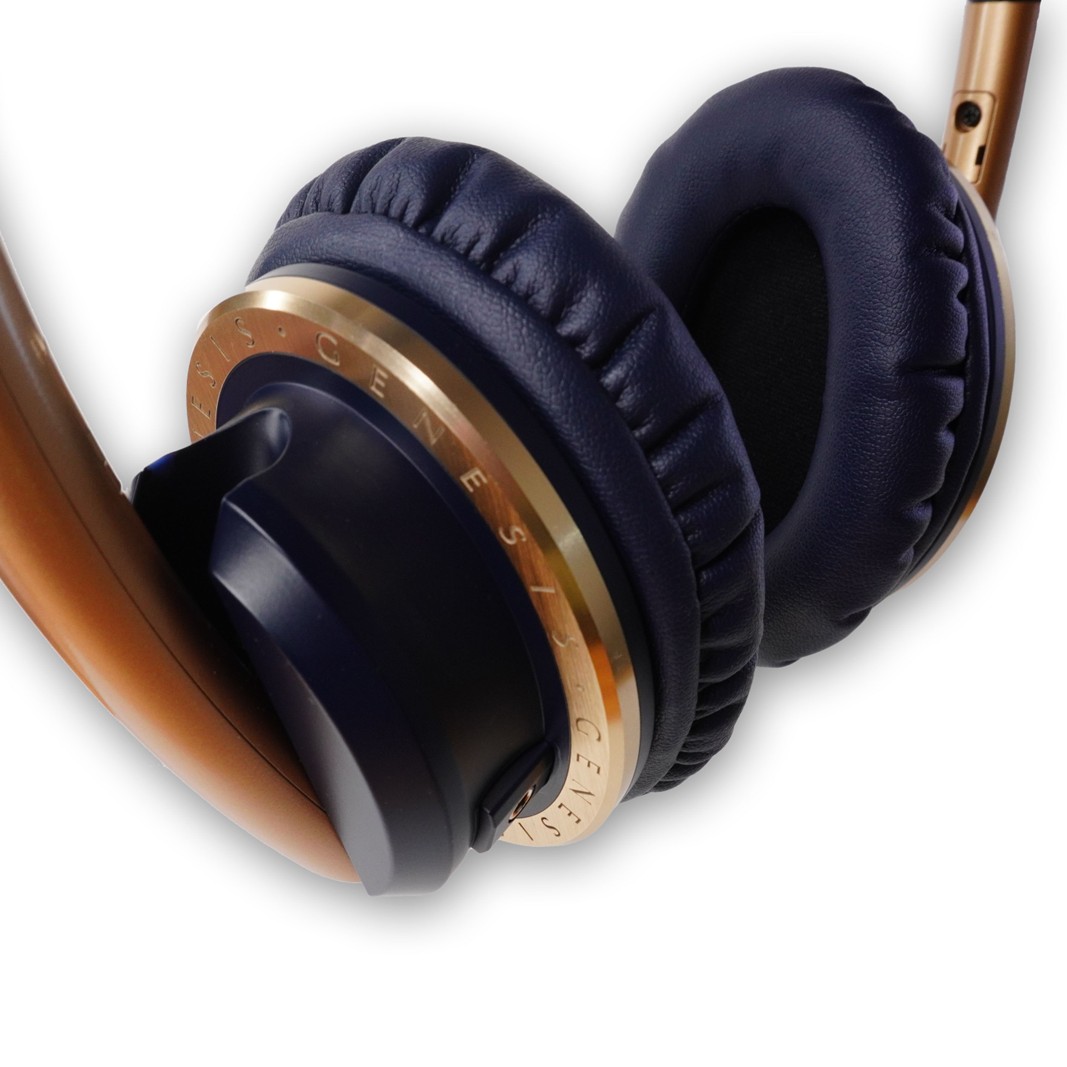 ヘッドホン GENESIS/次世代のIoTヘッドホン Infinity - Luxury Gold - 日本製 有線 音楽 リスニング ナチュラルな音質 立体的 千葉市 千葉県