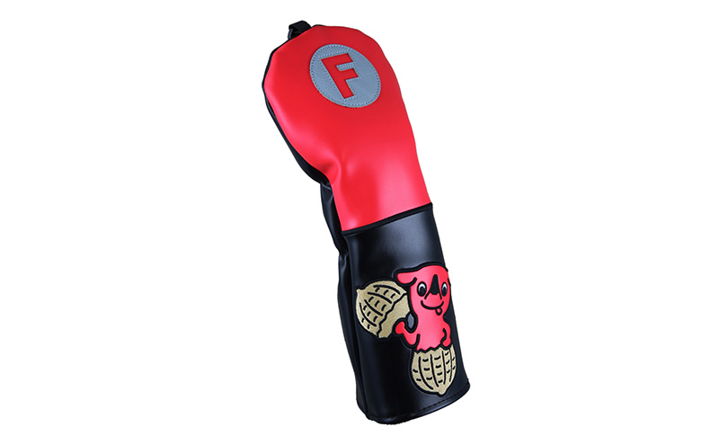 チーバくんヘッドカバーコレクションVol.1 RED×BLACK EDITION フェアウェイウッド用 ゴルフ ヘッドカバー 千葉市 千葉県