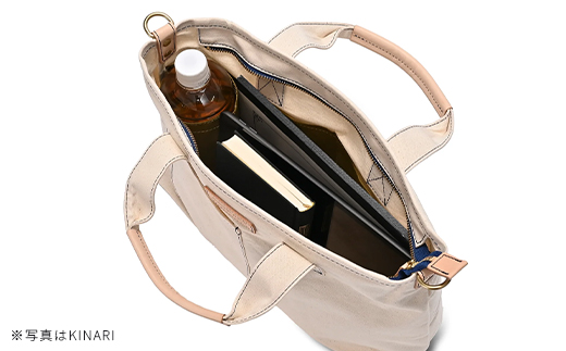 手提げショルダー　ネイビー　【12203-0379-1】