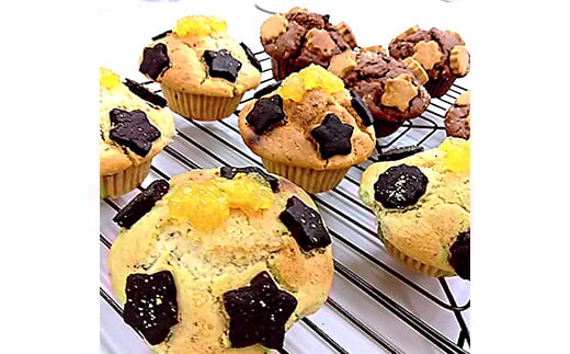 ヴィーガンの米粉マフィン・米粉クッキー詰め合わせ（大）　【12203-0277】