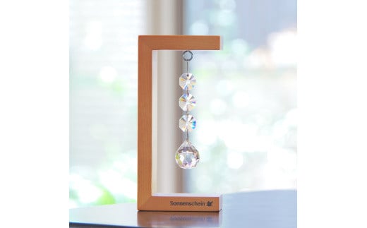 木製スタンド式サンキャッチャー ”Sonnenschein”「3連ボール」　【12203-0197】