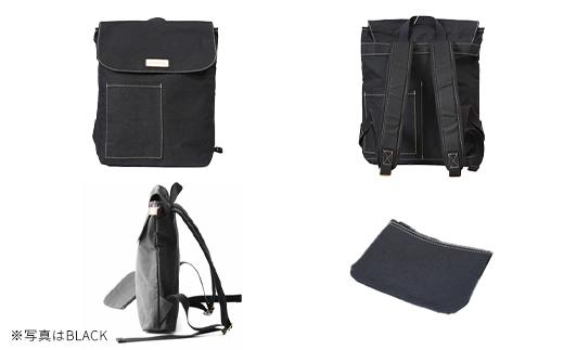 リュック＜ネイビー＞　【12203-0402-1】