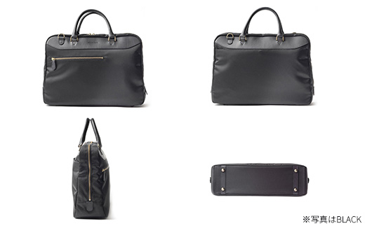 ブリーフケース＜ネイビーブラウン＞　【12203-0405-3】