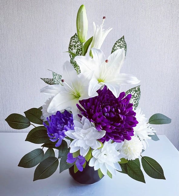 仏花「翠花」紫【12203-0156】