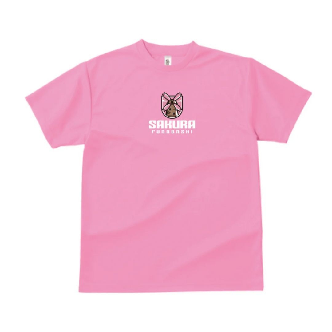 SAKURA FUNABASHI Tシャツ クロ／ピンク