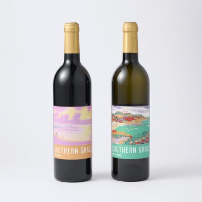 マシューズワイン　サザングレイス　赤白セット　(シラーズ/シャルドネ)各750ml×1本(計2本)【配送不可地域：離島】【1721525】