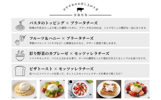 モッツァレラチーズ1個&ブラータチーズ1個セット【配送不可地域：離島・沖縄県】【1704140】