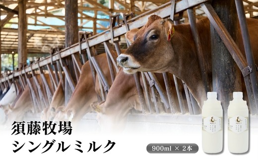 シングルミルク900ml 2本入【配送不可地域：離島】【1704142】
