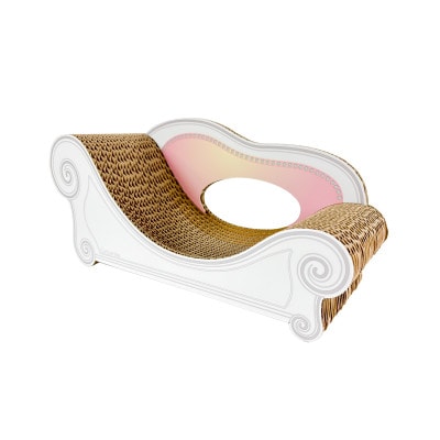 子猫のおしゃれ爪とぎ「カリカリーナ micio」エンジェルピンク【1660883】