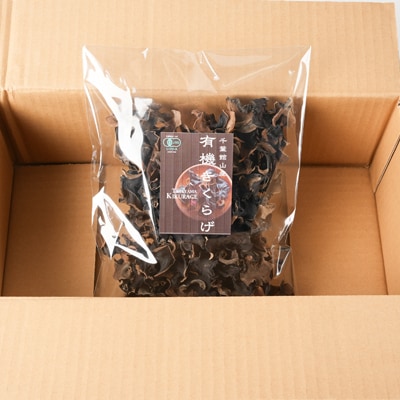 【館山市の廃校活用】千葉県館山産　有機(オーガニック)乾燥きくらげ(100g×1パック)【1688185】