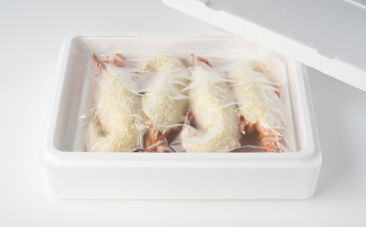 自家製ホワイトソース仕立てのロブスターテルミドール 4食セット(半身約250g×4)【配送不可地域：離島】【1487891】