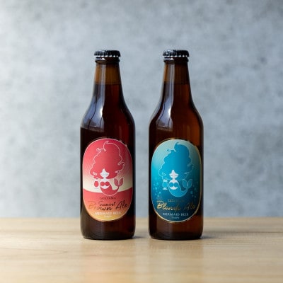館山ブロンドエールと館山サンセットブラウンエール　2種12本セット【配送不可地域：離島】【1620121】