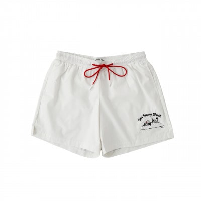 【Sea Sauna Shackオリジナル】サウナ パンツ ホワイト Mサイズ【1632489】