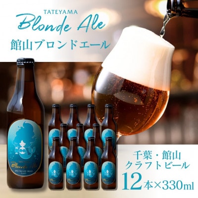 館山ブロンドエール 12本セット【配送不可地域：離島】【1578240】