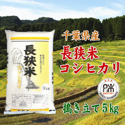 令和6年産千葉県産長狭米コシヒカリ精米5kg【1576564】