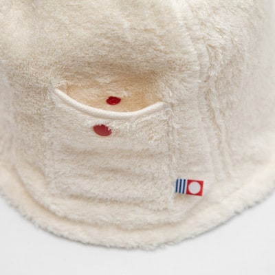 【Sea Sauna Shackオリジナル×コンテックス】今治 サウナハット ホワイト Fサイズ【1632456】