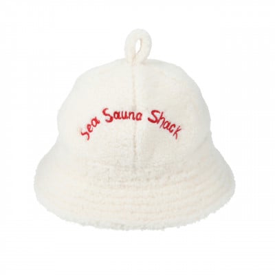 【Sea Sauna Shackオリジナル】ボアサウナハット 白【1668828】