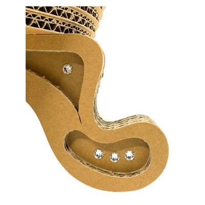 猫のおしゃれ爪とぎ「カリカリーナPace」グランデサイズ【1660917】