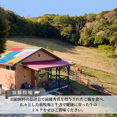 【新嘗祭奉納】須藤牧場の低温殺菌ノンホモ牛乳 900ml×2本【配送不可地域：離島】【1487101】