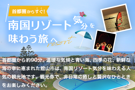 エンジョイ館山観光券 15,000円分【1659480】