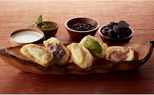 ＜工場直送＞八天堂くりーむパン定番５種の１０個入り ふるさと納税 パン クリームパン 千葉県 木更津市 送料無料 KBS004