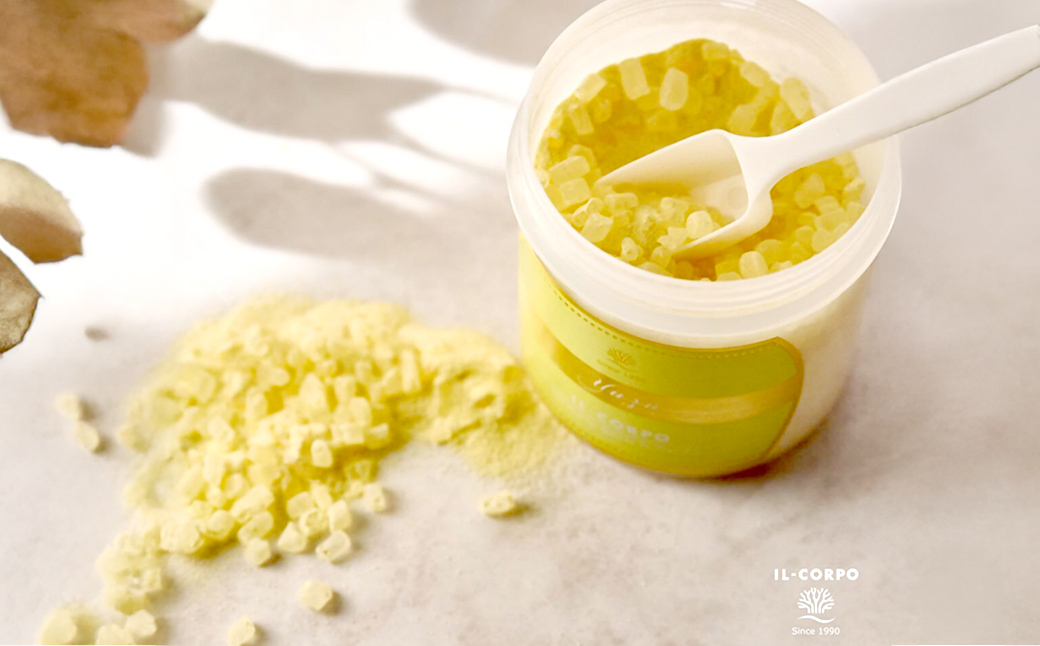 イルコルポ ミネラルバスパウダーユズ 600g 30回分 KDD004