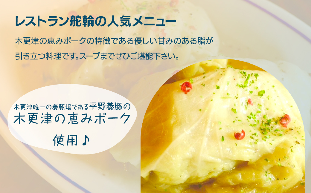 木更津の恵みポーク　ロールキャベツ KDA002