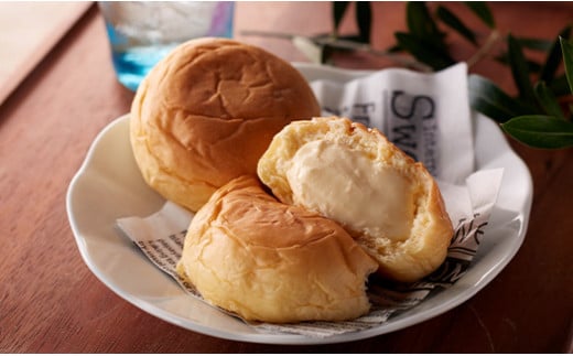 ＜工場直送＞八天堂くりーむパンカスタード10個入り ふるさと納税 パン クリームパン 千葉県 木更津市 送料無料 KBS002