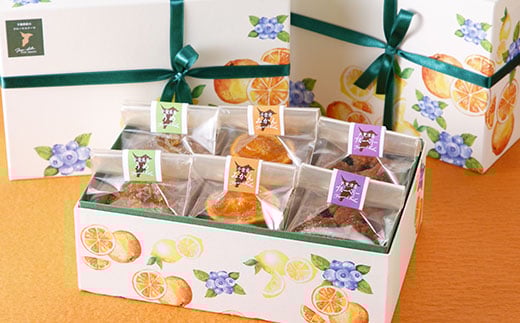 房総フルーツケーキ詰合せ　6個入り KCM011