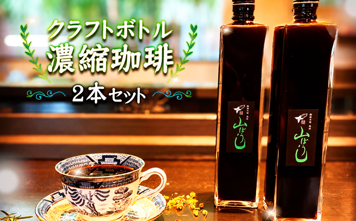 クラフトボトル 濃縮珈琲 2本セット No.168
