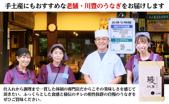 うなぎ 定期便 3ヵ月 川豊 上蒲焼 4人前 セット 蒲焼 うなぎの蒲焼 国産うなぎ 国産 真空パック 定期 3回